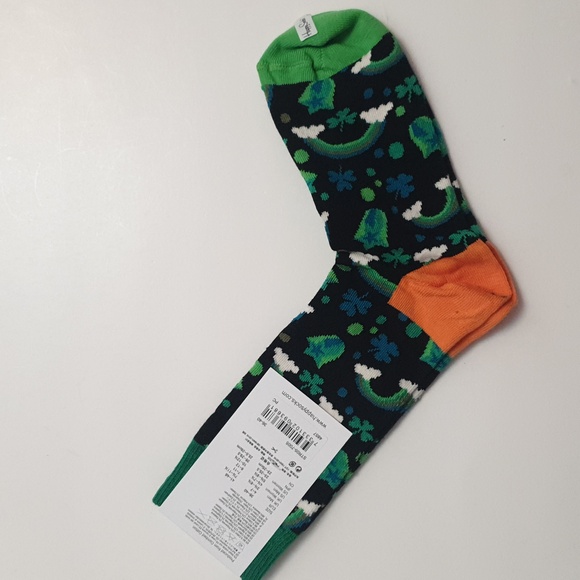 Happy Socks Women Socks EU 36-40, US 5.5 - 9.5 Brand New Combed Cotton #22 - Picture 4 of 4